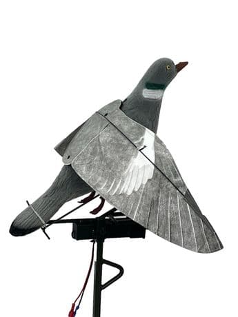 Enticer With Pigeon Flapper Mega Flap Pigeon Decoy For Decoying Shooting Hunting