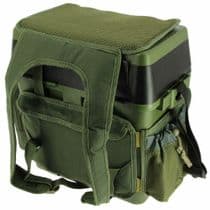Fishing Seat Tackle Box & Rucksack Fly Sea Coarse Fishing Back Pack Rucksack New
