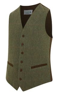 Glenbrook Checked Tweed Jacket Blazer Sports Coat Quality Green Olive Wool New