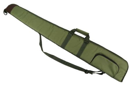 GREEN Well Padded Gun Slip 52" Shotgun Bag Clay Pigeon Shooting Hunting New