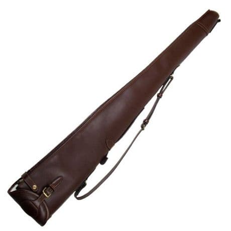 Guardian Canterbury Leather Elite Luxian Shotgun Slip 32" Barrels Strap Full Zip