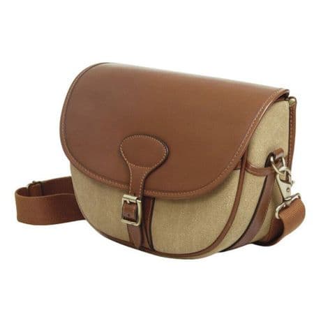 Guardian Heritage Elite Cartridge Bag Shotgun 100 Cartridges Leather & Canvas