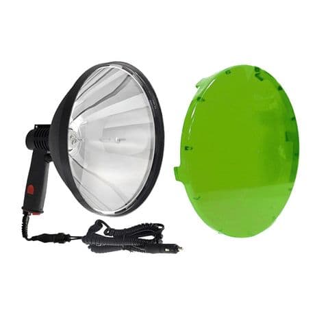 LIGHTFORCE 240MM Blitz Lamp + GREEN Filter + Cig Plug + AMP 100 W Lamping Foxing