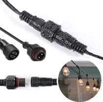 Lights Cable Extension 3M/9.8FT G40 Outdoor Garden Globe String IP44 Waterproof