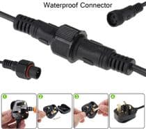 Lights Cable Extension 3M/9.8FT G40 Outdoor Garden Globe String IP44 Waterproof