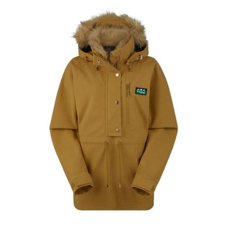 New Ridgeline Ladies Monsoon Nordic Teak Smock Women's Waterproof Coat Warm