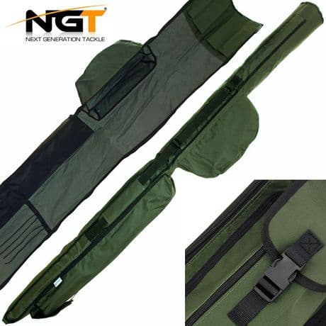 NGT Angling Persuits 050 Carp Fishing 2 + 2 Made Up Rod Reel Holdall Bag 190cm