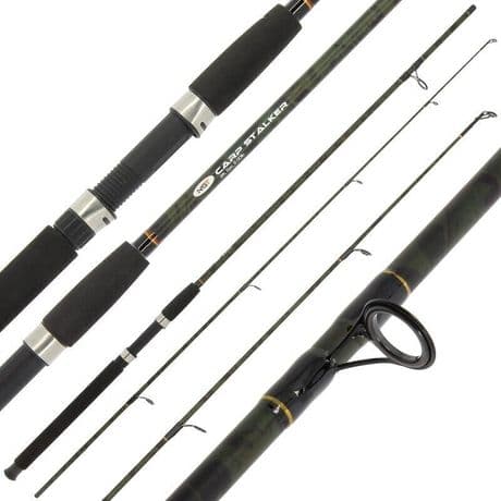 NGT Carp Stalker 8ft 2pc Carp Stalking Fishing Rod Camo Carp Fishing Tackle