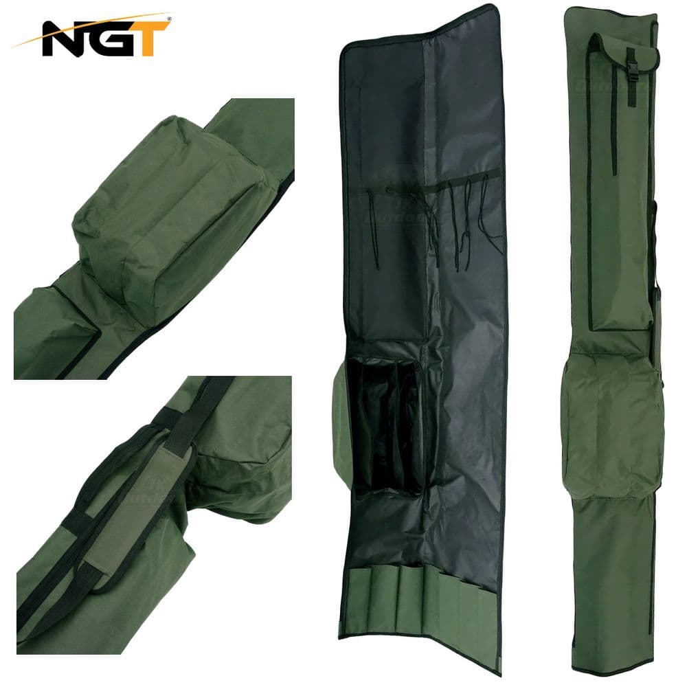NGT Quickfish Made Up 12Ft Rod Reel Holdall Bag Case Carp - Main Image