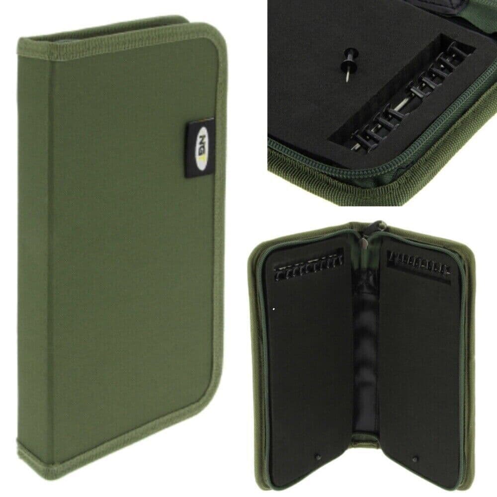 NGT Stiff Rig 940 Wallet With 20 Pins For Hair Rigs Hooks Method