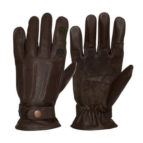 Percussion Leather Rambouillet Warm Shooting Gloves Fold Back Trigger Finger New