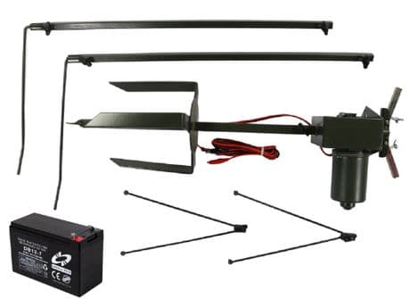 Pigeon Magnet + 12 Volt Battery Strong Rotary Machine Decoying Pigeon Shooting