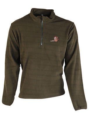 QUALITY COUNTRY SHOOTING FLEECE JUMPER PHEASANT DESIGN