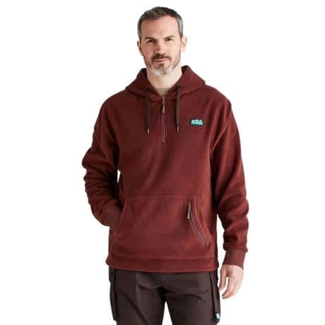 Ridgeline Ballistic Fleece Hoodie Oxblood Men's Country Shooting Jumper New