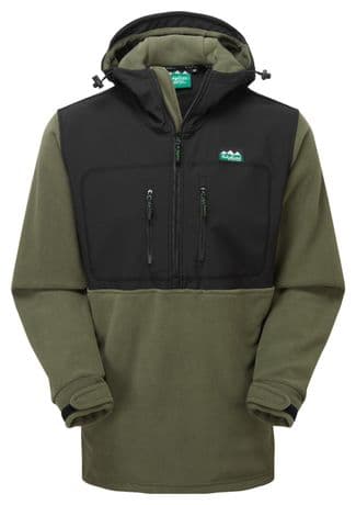 Ridgeline Bandit Olive Hybrid Bush Smock Weather Resistant Reinforced Elbows New