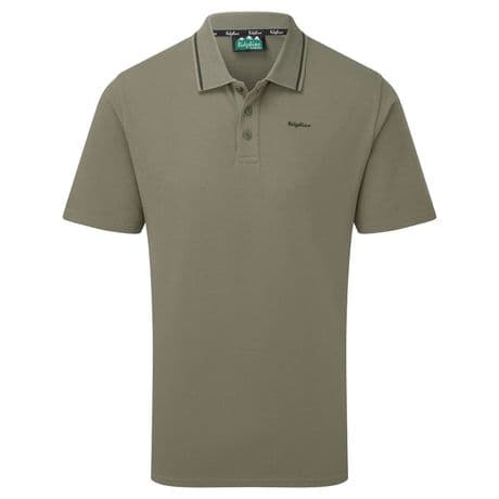 Ridgeline Kilworth Polo Top Smokey Olive Green Men's Short Sleeved T-Shirt