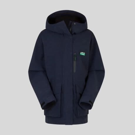 Ridgeline Ladies Rhea Jacket Navy Blue Waterproof Windproof Breathable Coat
