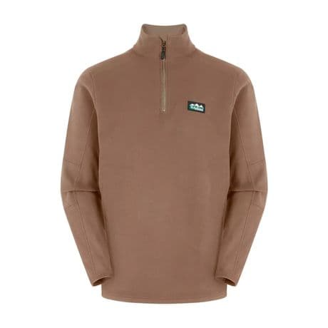 Ridgeline Men's Narvik Light Bark Warm Fleece Pullover Sweatshirt Hunting Shoot