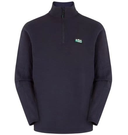 Ridgeline Men's Narvik Navy Warm Fleece Pullover Sweatshirt Hunting Shooting