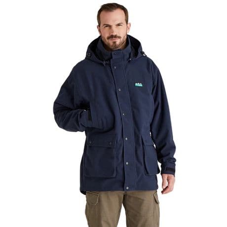 Ridgeline NEW Torrent  NAVY Jacket Waterproof Windproof Breathable Hunting