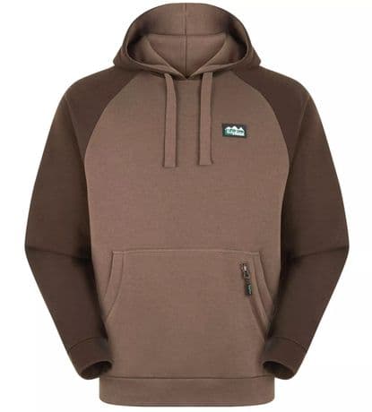 Ridgeline North Island Hoodie Light Bark Mix Quarter Zip Warm Comfy Pocket New