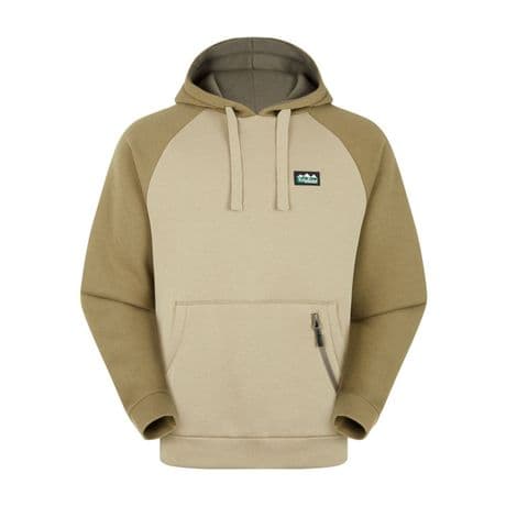 Ridgeline North Island Hoodie Teak Mix Quarter Zip Warm Comfy Zip Pocket New