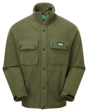 Ridgeline Olive Igloo Button Down Bush Shirt Water Resist Hardwearing Windproof
