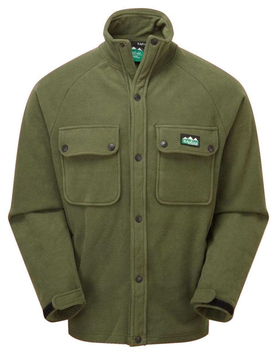 Ridgeline Olive Igloo Button Down Bush Shirt Water Resist Hardwearing Windproof