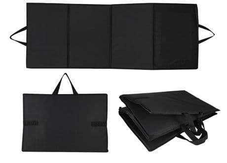 Riverside Outdoor Rifle Gun Mat Black Padded Target Shooting Water Proof Fold Up