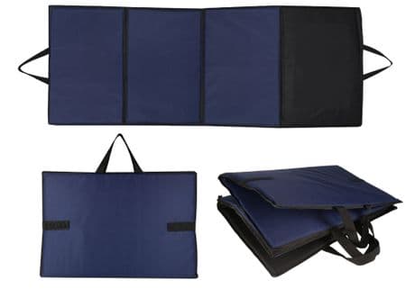 Riverside Rifle Gun Mat Blue Padded Target Shooting Mat Water Proof Fold Up New