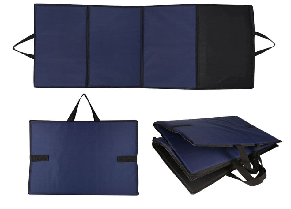 Riverside Rifle Gun Mat Blue Padded Target Shooting Mat Water Proof Fold Up New