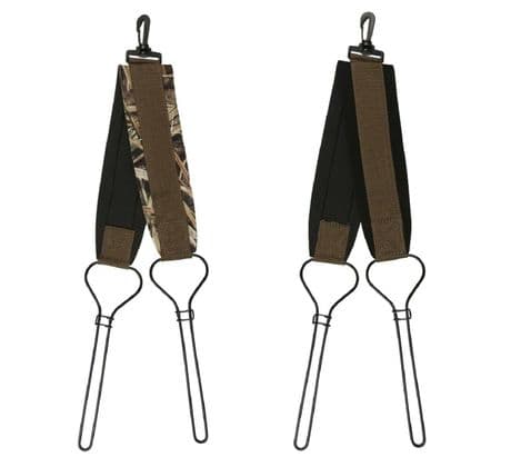 Single Game Carrier Camo or Black Pheasant Partridge Duck Game Carrying Strap