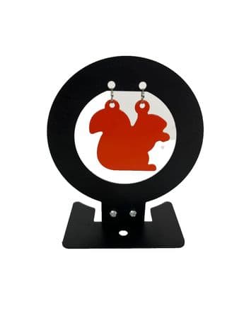 Squirrel Air Gun Rifle Swinging Targets Heavy Duty Metal Swing Plink Shooting