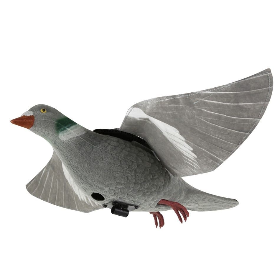 Tyvec Pigeon Hyper-Flap Decoy For Decoying Rotary Magnet Bouncer Floater