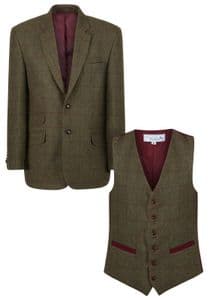 Waterproof Blenheim Keeper Green Tweed Stalking Smock Jacket Shooting Hunting