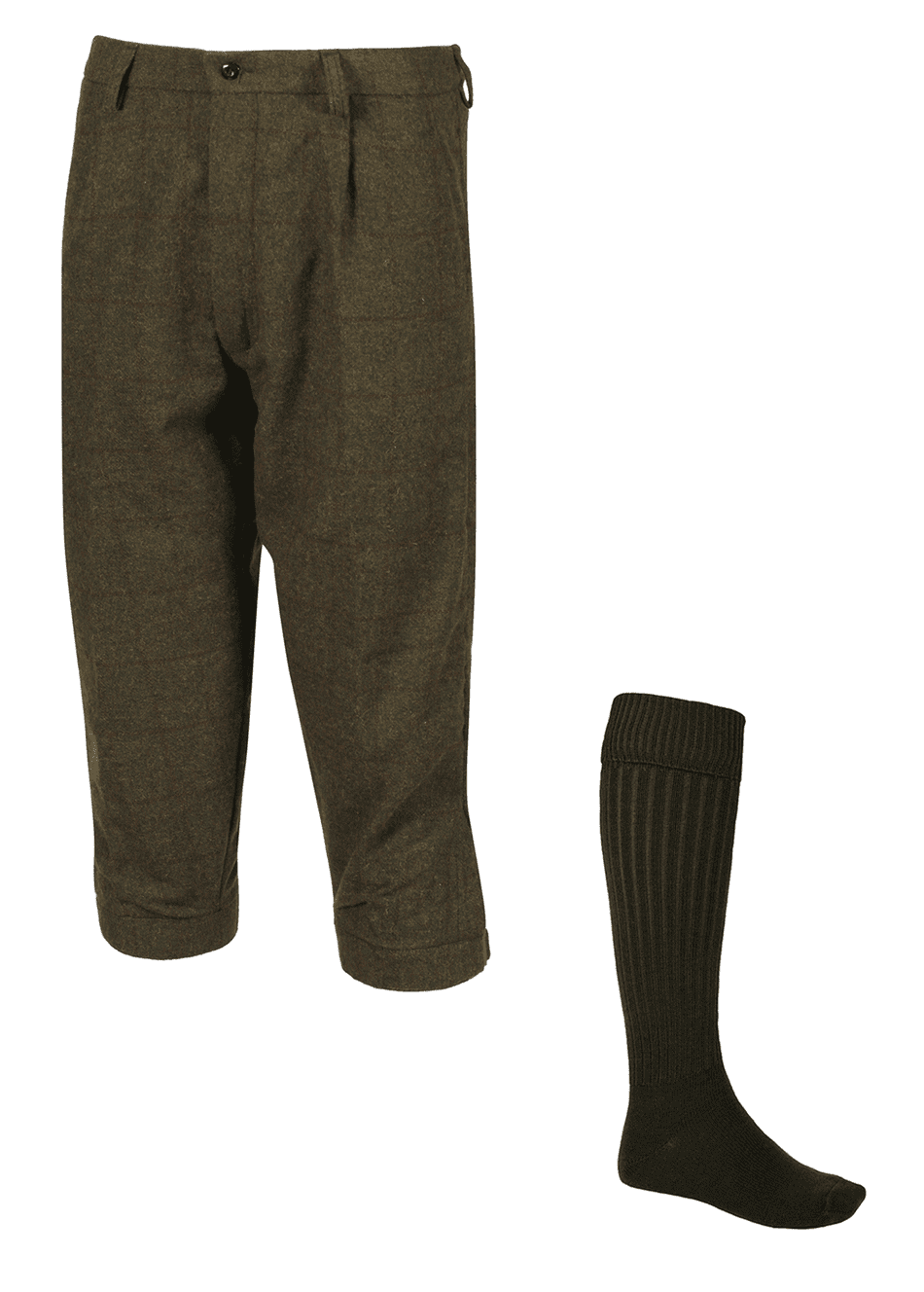Waterproof Blenheim Tweed Shooting Breeks + Free Socks Traditional Tailored Quality Wool New