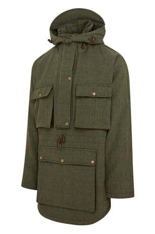 Waterproof Glenbrook Green Tweed Stalking Smock Jacket Shooting Hunting Stealth