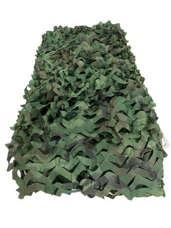 Woodland Camo Net Hide Netting Leaf Effect Decoying Shooting Photography Camping