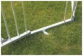Aluminium Square Puppy Pen 47