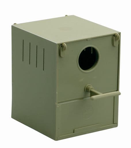 Plastic Finch Nest with Round pop hole, 10 Pack