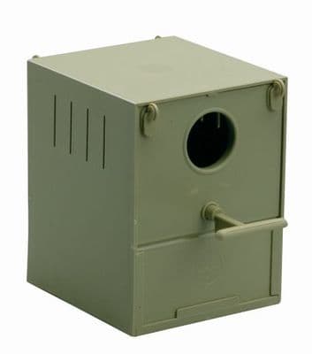 Plastic Finch Nest with Round pop hole, 5 Pack