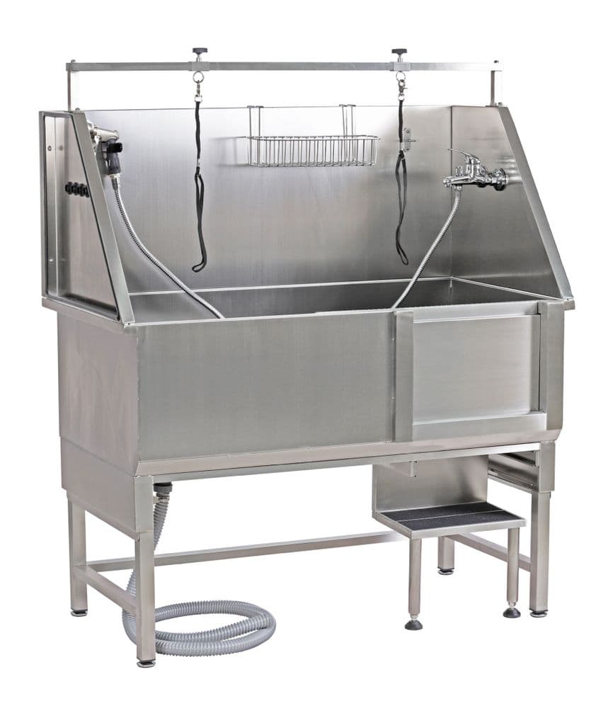 BTS136 Static Stainless Steel Dog Bath