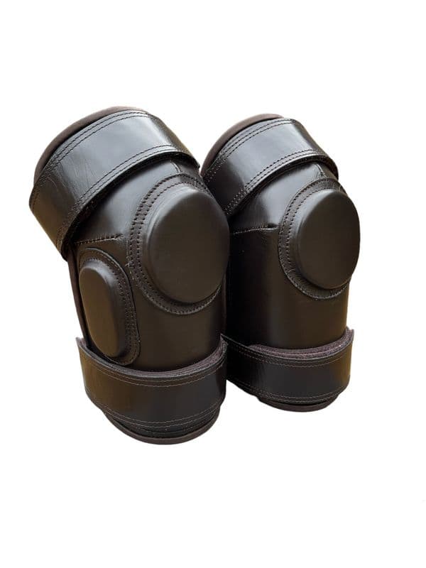 Argentine Pro Dark Brown Kneepads - Adults