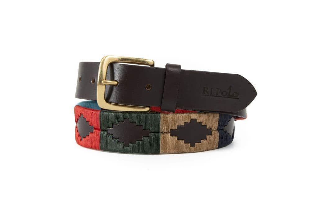 Belt (Red/Navy/Olive Green/Cream/Turq) 35mm