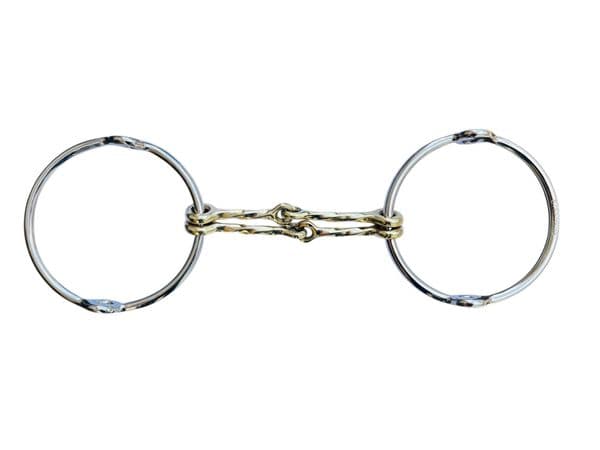 Big Ring Twisted Barry Copper Gag