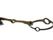 Big Ring Yellow Copper Balding Gag 5.5inch (SALE Was £75, Now £25)