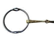 Big Ring Yellow Copper Balding Gag 5.5inch (SALE Was £75, Now £25)