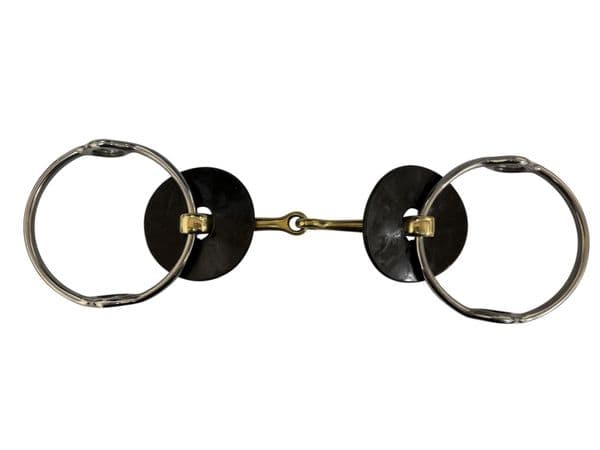Big Ring Yellow Copper Balding Gag 5.5inch (SALE Was £75, Now £25)
