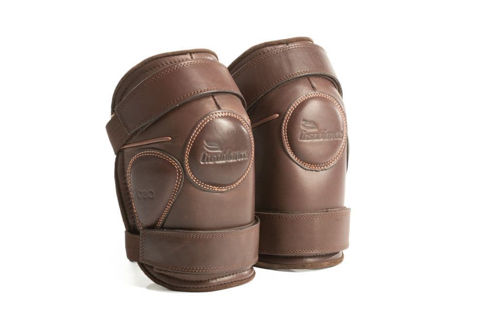 Casablanca Kneepads Brown - Double Strap Adult
