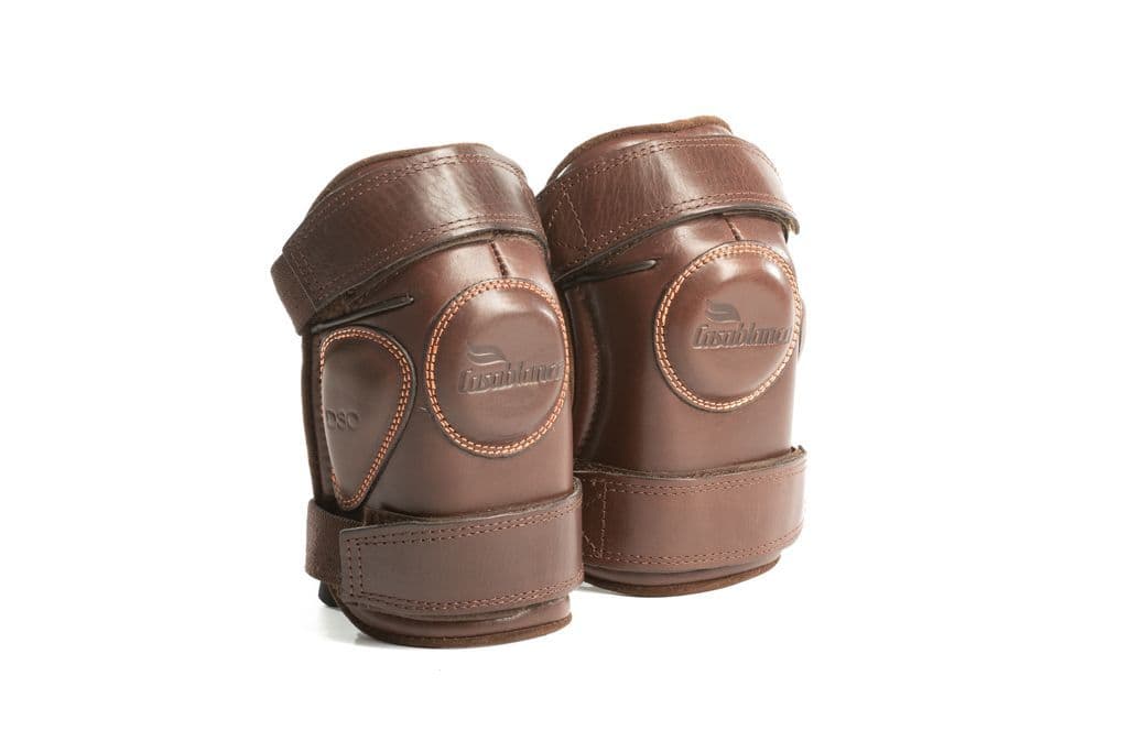 Casablanca Kneepads Brown - Double Strap Small Lady/Child